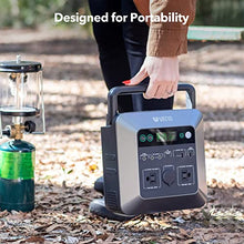 Load image into Gallery viewer, VATID Portable Power Station, 1000W Peak(Rated 600W),3.3hrs 80% Recharge, 712.25Wh Solar Generator,110V AC Pure Sine Wave,12V 10A Regulated DC,65W USB PD,Ultra-light Rechargeable Power Station (Black)