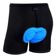 Load image into Gallery viewer, Ohuhu Padded Bike Shorts for Mens 3D Padded Cycling Bicycle Underwear Black