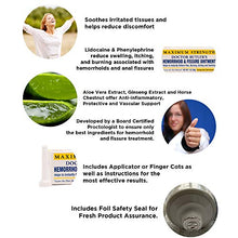 Load image into Gallery viewer, Doctor Butler's Hemorrhoid & Fissure Ointment - Hemorrhoid Treatment with Lidocaine, Aloe Vera, Amino Acids, Essential Oils, Fast Acting Hemorrhoid Cream for Itching, Swelling and Maximum Pain Relief