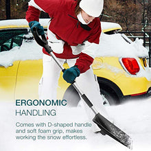 Load image into Gallery viewer, multifun Snow Shovel Kit, 3-in-1 Snow Shovel with Ice Scraper and Snow Brush, 3 Piece Collapsible Design Portable Emergency Snow Shovel Set for Car Truck Camping and Other Outdoor Activities