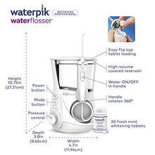 Load image into Gallery viewer, Waterpik Whitening Water Flosser, White (WF 05) Electric Oral Irrigator Flosser Whitens Teeth Gently