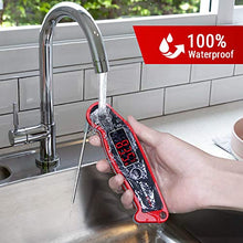 Load image into Gallery viewer, ThermoPro TP19 Waterproof Digital Meat Thermometer for Grilling with Ambidextrous Backlit & Thermocouple Instant Read Thermometer Kitchen Cooking Food Thermometer for Candy Water Oil BBQ Grill Smoker
