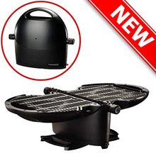 Load image into Gallery viewer, NOMADIQ Portable Propane Gas Grill | Small, Mini, Lightweight Tabletop BBQ | Perfect for Camping, Tailgating, Outdoor Cooking, RV, Boats, Travel