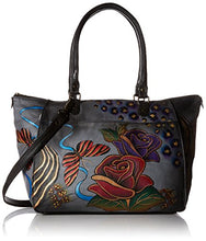Load image into Gallery viewer, Anna by Anuschka Tote Bag | Genuine Leather | Large, Rose Safari Grey