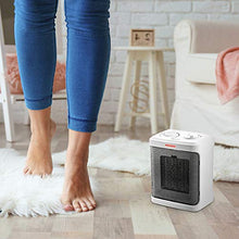 Load image into Gallery viewer, Pro Breeze Space Heater – 1500W Electric Heater with 3 Operating Modes and Adjustable Thermostat - Room Heater for Bedroom, Home, Office and Under Desk - White