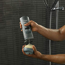 Load image into Gallery viewer, Dove Men+Care Elements Body Wash and Face Wash For Fresh, Healthy-Feeling Skin Charcoal + Clay Cleanser That Effectively Washes Away Bacteria While Nourishing Your Skin 18 oz
