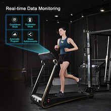 Load image into Gallery viewer, Fisup Foldable Smart Treadmill for Home Office Use Exercise Walking Jogging Silent with APP Installation Free