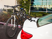 Load image into Gallery viewer, OxGord 2-Bike Rack Trunk Mount - Deluxe Bicycle Carrier for Most Sedans/Hatchbacks/Minivans and SUVs - Holds Two Cycles