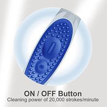 Load image into Gallery viewer, Colgate 360 Optic White Sonic Battery Power Toothbrush with Tongue and Cheek Cleaner, Soft