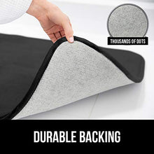 Load image into Gallery viewer, Gorilla Grip Thick Memory Foam Bath Rug, Soft Absorbent Luxury Mats, 30x20 Plush Velvet Topside, Machine Wash Rugs, Microfiber Dries Quickly, Cushioned Bathroom Mat for Bathtub, Shower Floor, Monument