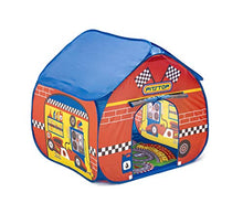 Load image into Gallery viewer, Fun2Give Pop-It-Up Pit Stop Tent with Race Mat Playhouse