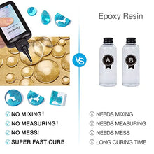 Load image into Gallery viewer, Uv Resin Kit, HK GT Upgrade UV Epoxy Resin Kit for Beginners Supplies 3-5 Minutes UV Lamp Fast Curing Jewelry Molds Starter DIY Kits Tools for Complete for Making Jewelry Earrings Keychain Bracelet