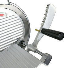 Load image into Gallery viewer, ZENY Semi-Auto Meat Slicer Stainless Steel 10" Blade Electric Deli Food Veggies Cutter for Commercial & Home Use Thickness Adjustable 240W 530 RPM