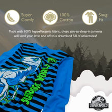 Load image into Gallery viewer, Universal Boys' Big “Jurassic World” Pajama Set, Dino Attack, 4