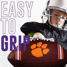 Load image into Gallery viewer, Franklin Sports NCAA Clemson Tigers Kids Youth Football - Official College Team Football with Team Logos - Junior Size Football