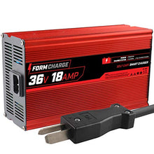 Load image into Gallery viewer, FORM 18 AMP Battery Charger for 36 Volt Club Car, EZGO & Yamaha Golf Carts with Crowfoot Plug