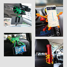 Load image into Gallery viewer, Fine Magical Octopus Lazy Bracket,Cell Phone Holder, Tablet Holder Universal Phone Stand, Lazy Bracket, DIY Free Rotating Mounts with Multiple Function (Orange)