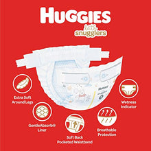 Load image into Gallery viewer, Baby Diapers Size Newborn, 128 Ct, Huggies Little Snugglers