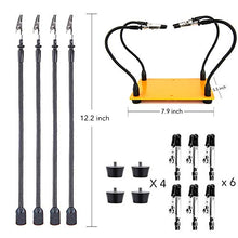 Load image into Gallery viewer, KOTTO Helping Hands Soldering, Third Hand Soldering Tool PCB Holder Four Arms Helping Hands Crafts Jewelry Hobby Workshop Helping Station Non-Slip Steel Weighted Base