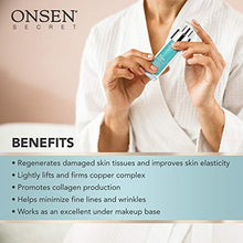Load image into Gallery viewer, Onsen Anti Aging Moisturizing Lotion Organic Daily Hydration Day and Night Cream Anti Wrinkle Collagen All Natural Skin Face Moisturizer for Women 1.69 fl oz/50 ml