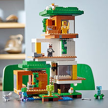 Load image into Gallery viewer, LEGO Minecraft The Modern Treehouse 21174 Giant Treehouse Building Kit Playset; Fun Toy for Minecraft-Gaming Kids; New 2021 (909 Pieces)