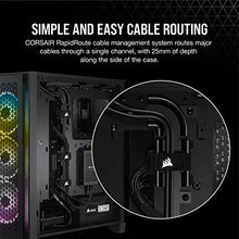 Load image into Gallery viewer, Corsair 4000D Airflow Tempered Glass Mid-Tower ATX PC Case - Black
