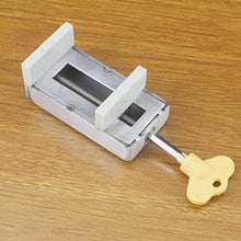 Load image into Gallery viewer, 1PCS Door Window Lock Stopper Adjustable Thick Sliding Safety Anti Theft Children Security LockChild Plastic Steel Aluminium Free Rails Limit Window Door Anti Slip