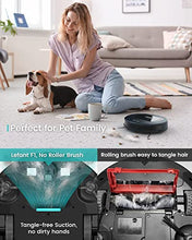 Load image into Gallery viewer, Robot Vacuum Cleaner, Super Thin 2.7inch with 600ml Dust Bin, Double M201 Suction 200 mins Runtime, Tangle-Free Robotic Vacuum and Mop, Good for Pet Hair, Low Pile Carpet, Lefant F1