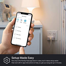 Load image into Gallery viewer, Kasa Smart Plug HS103P2, Smart Home Wi-Fi Outlet Works with Alexa, Echo, Google Home & IFTTT, No Hub Required, Remote Control,15 Amp,UL Certified, 2-Pack White