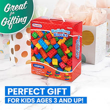 Load image into Gallery viewer, Prextex 150 Piece Classic Big Building Bricks | Large Toy Blocks | Compatible with Most Major Brands, STEM Toy Large Building Bricks Set for All Ages, Boys & Girls
