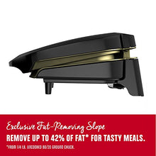 Load image into Gallery viewer, George Foreman 2-Serving Classic Plate Electric Grill and Panini Press, Black, GR136B