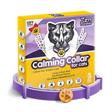 Load image into Gallery viewer, Zen Panther Calming Collar for Cats – Pheromone Cat Calm Collar - Anxiety Relief Lavender Scent - Reduces Stress – Adjustable 15” Relaxing Collar for Kitten – Stop Aggression and Anxious Behavior