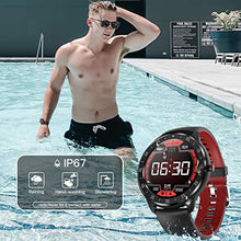 Load image into Gallery viewer, CanMixs Smart Watch for Android iOS Phones, 1.3" Touch Screen Bluetooth Fitness Tracker Watches for Men Women, IP67 Waterproof Activity Tracker with Heart Rate Monitor Sleep Compatible Samsung iPhone