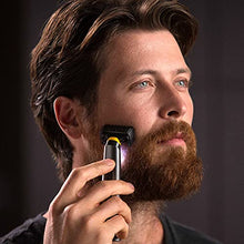 Load image into Gallery viewer, MicroTouch SOLO Titanium, Rechargeable Beard & Body Razor that Trims, Edges, Shaves, and Grooms