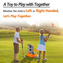 Load image into Gallery viewer, iPlay, iLearn Kids Golf Toys Set, Boys Outdoor Sport Toy Age 3-5, Toddler Outside Golf Ball Game W/ Left & Right Club Head, Child Yard Play, Birthday Gifts for 4 6 7 8 Year Olds Girls