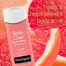 Load image into Gallery viewer, Neutrogena Body Clear Acne Treatment Body Wash with Salicylic Acid Acne Medicine, Pink Grapefruit Body Acne Cleanser to Prevent Breakouts on Back, Chest & Shoulders, 8.5 fl. oz (Pack of 3)