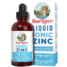 Load image into Gallery viewer, Liquid Ionic Zinc & Elderberry Tablets Immunity Bundle by MaryRuth's | Organic Glycerin + Zinc Sulfate, 4oz | Elderberry + Vitamin C Chewable Tablets, 90ct | Formulated for Kids & Adults