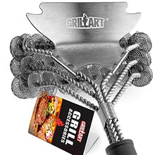 Load image into Gallery viewer, GRILLART 19PCS Premium BBQ Tool Grilling Utensil Set Bundle with Safe Grill Brush and Scraper Bristle Free