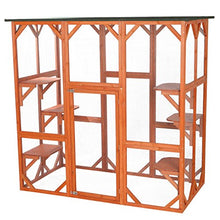 Load image into Gallery viewer, Trixie Pet Products Wooden Outdoor Cat Sanctuary