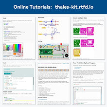 Load image into Gallery viewer, SunFounder Raspberry Pi Pico Starter Kit with 40 Projects Online Tutorials, MicroPython C Piper Make Code, One-Stop Learning Electronics and Programming for Raspberry Pi Arduino Beginners & Experts