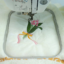Load image into Gallery viewer, New brothread Wash Away - Water Soluble Machine Embroidery Stabilizer Backing & Topping 10" x 25 Yd roll - Light Weight - Cut into Variable Sizes for Machine Embroidery and Hand Sewing