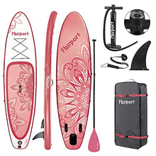Load image into Gallery viewer, FBSPORT 10'6'' Premium Inflatable Stand Up Paddle Board, Yoga Board with Durable SUP Accessories & Carry Bag | Wide Stance, Surf Control, Non-Slip Deck, Leash, Paddle and Pump for Youth & Adult