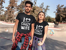 Load image into Gallery viewer, Couples Shirts Husband and Wife Shirts for Couples His and Hers Matching Set Man Gray Large/Woman Gray XX-Large
