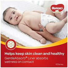 Load image into Gallery viewer, Huggies Newborn Gift Box - Little Snugglers Diapers (Size Newborn 24 Ct & Size 1 32 Ct), Natural Care Unscented Baby Wipes (96 Ct Total), and Johnson's Shampoo & Baby Lotion (Packaging May Vary)
