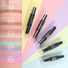 Load image into Gallery viewer, 5Pcs Dual-Head Cream Contour Sticks Makeup Kit,Face Makeup Highlighter Pencil&Contouring Makeup kit,Contour Highlight Stick,Makeup Concealer Stick, Primer Face Makeup,Highlighter Makeup Stick Concealer