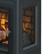 Load image into Gallery viewer, Duraflame 3D Infrared Electric Fireplace Stove with Remote Control - Portable Indoor Space Heater - DFI-5010 (Black)