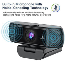 Load image into Gallery viewer, NexiGo 1080P 60FPS Webcam with Software Control and Microphone, AutoFocus, w/Privacy Cover and Tripod, N680P Pro Computer Web Camera for Skype Zoom Teams, Mac PC Laptop Desktop