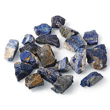 Load image into Gallery viewer, Bingcute 1lb Bulk Raw Rough Lapis Lazuli Stones Raw Natural Stones for Tumbling,Cabbing,Polishing,Wire Wrapping,Gem Mining, Wicca and Reiki Crystal Healing-Large 1"-1.5"