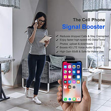 Load image into Gallery viewer, AT&T Cell Phone Signal Booster Cricket T-Mobile Cell Booster ATT Booster 4G LTE Band 12/17 700mhz Cell Phone Booster Repeater Home ATT Cell Signal Booster Amplifier Yagi Antenna Kit Boosts Data/Calls