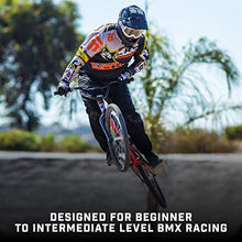 Load image into Gallery viewer, Mongoose Title 24 BMX Race Bike with 24-Inch Wheels in Red for Beginner or Returning Riders, Featuring Lightweight Tectonic T1 Aluminum Frame and Internal Cable Routing